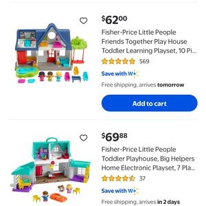 Fisher-Price Little People Friends Together Play House